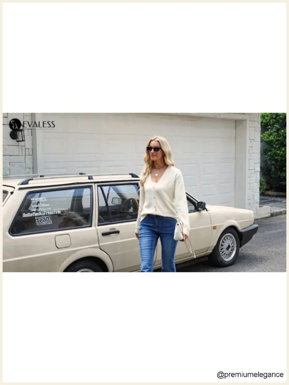 Lightweight V Neck Cardigan Sweater Button Up Knit Long Sleeve Business Casual